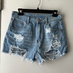 SHEIN denim shorts size 28